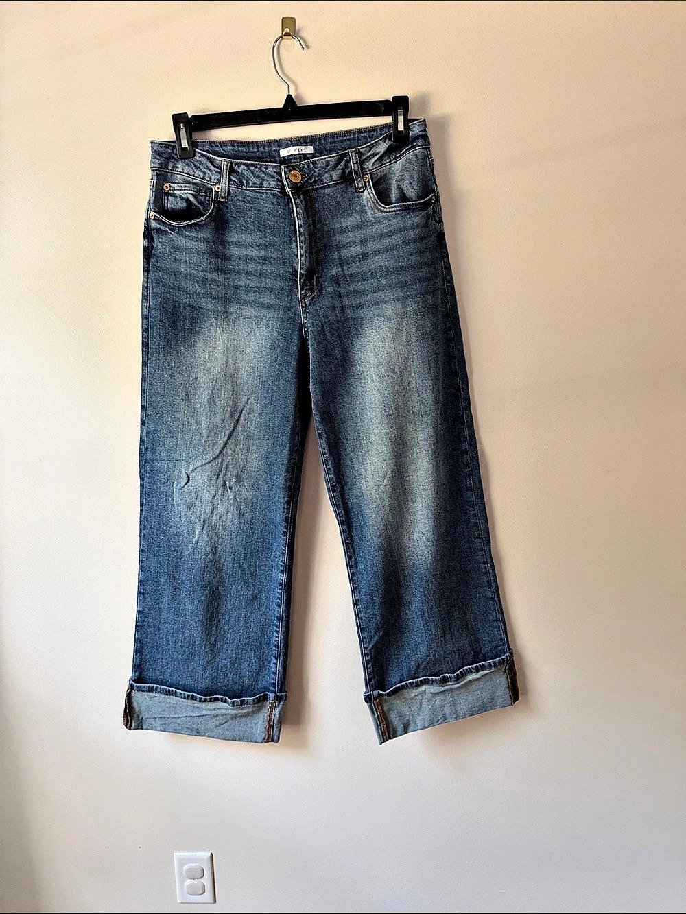 STS Blue Cuffed Ankle Jeans Waist 31 Blue